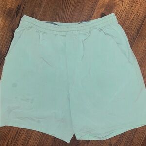 lululemon athletica Men's Mint Green Athletic Shorts